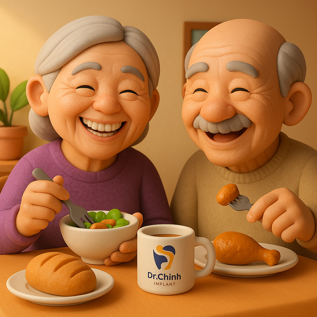 70 tuổi rồi có trồng được implant không