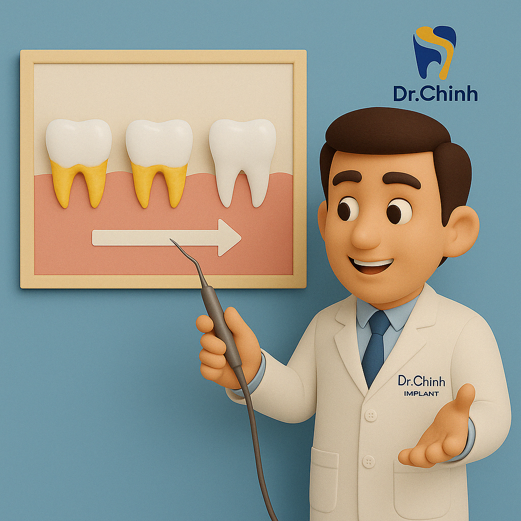 Lấy cao răng có làm thưa răng không?